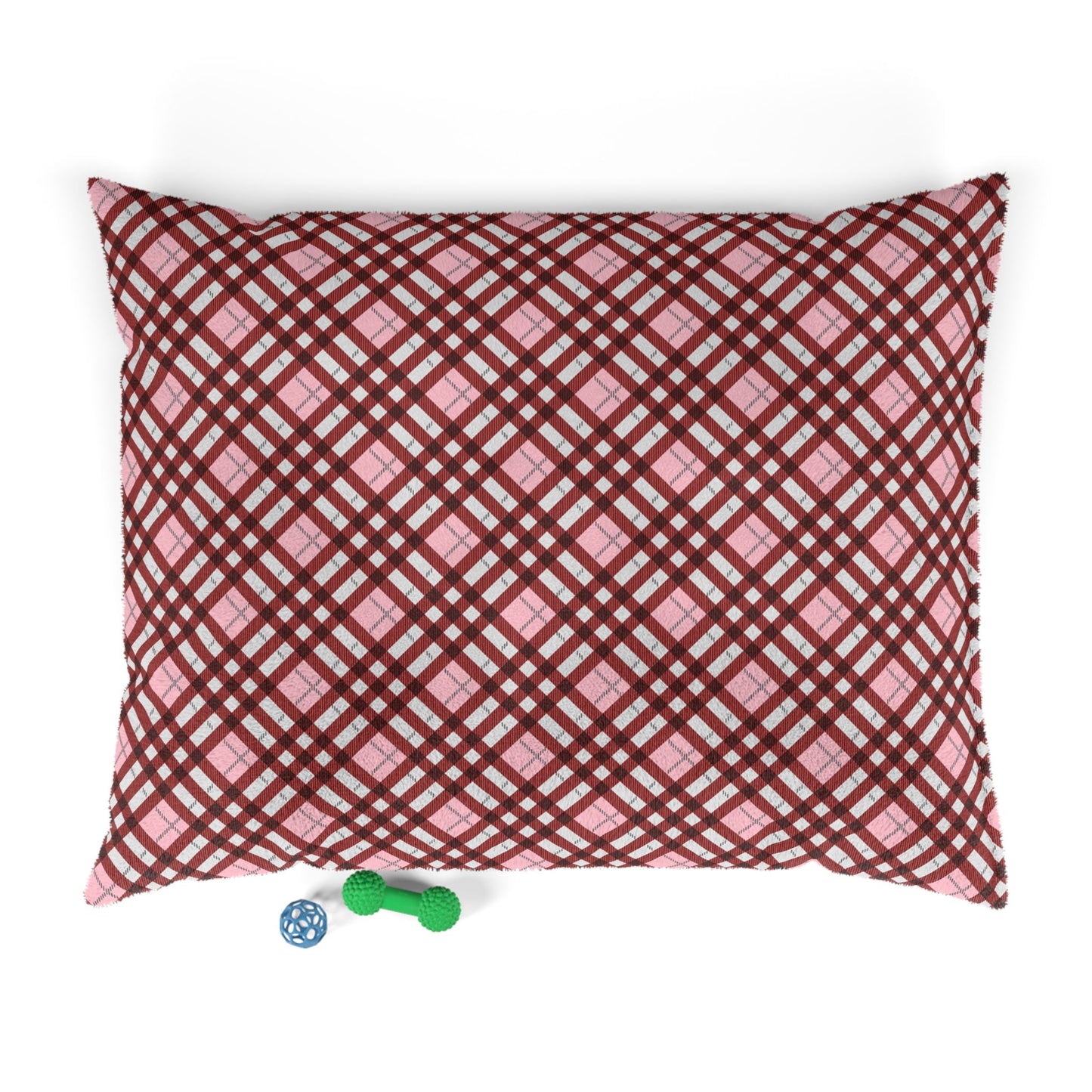 Comfort Plaid Pet Bed for Cozy Pups, Dog Bed, Cat Bed, Puppy Blanket, Pet Accessories, Holiday Gifts for Pet Lovers