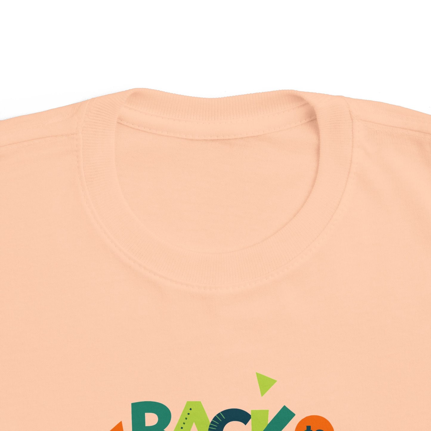 Colorful Toddler Tee - Perfect for Back to School