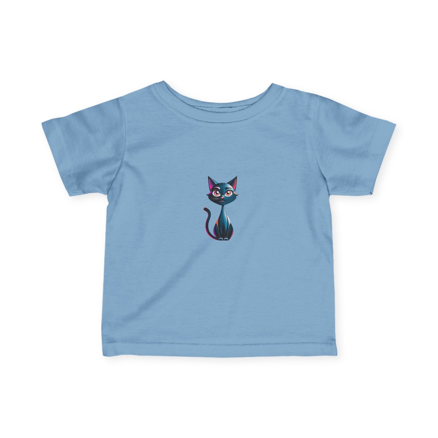 Cute Cat Infant Tee, Baby T-Shirt, Toddler Tee, Kids Gift, Pet Lover Shirt, Cat Lover Baby Clothes