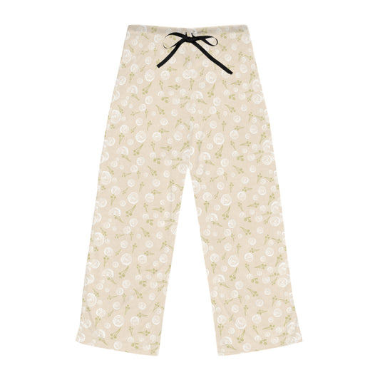 Floral Women's Pajama Pants - Cozy Relaxation, Sleepwear, Gifts for Her, Lounge Pants, Spring Style, Floral Design