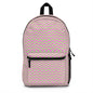 Vibrant Chevron Pattern Backpack