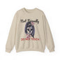 Edgy Skull Graphic Crewneck Sweatshirt | Halloween Gift, Casual Wear, Unisex Apparel, Cozy Sweatshirt, Unique Graphic Design
