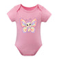 Short Sleeve Baby Romper - Butterfly