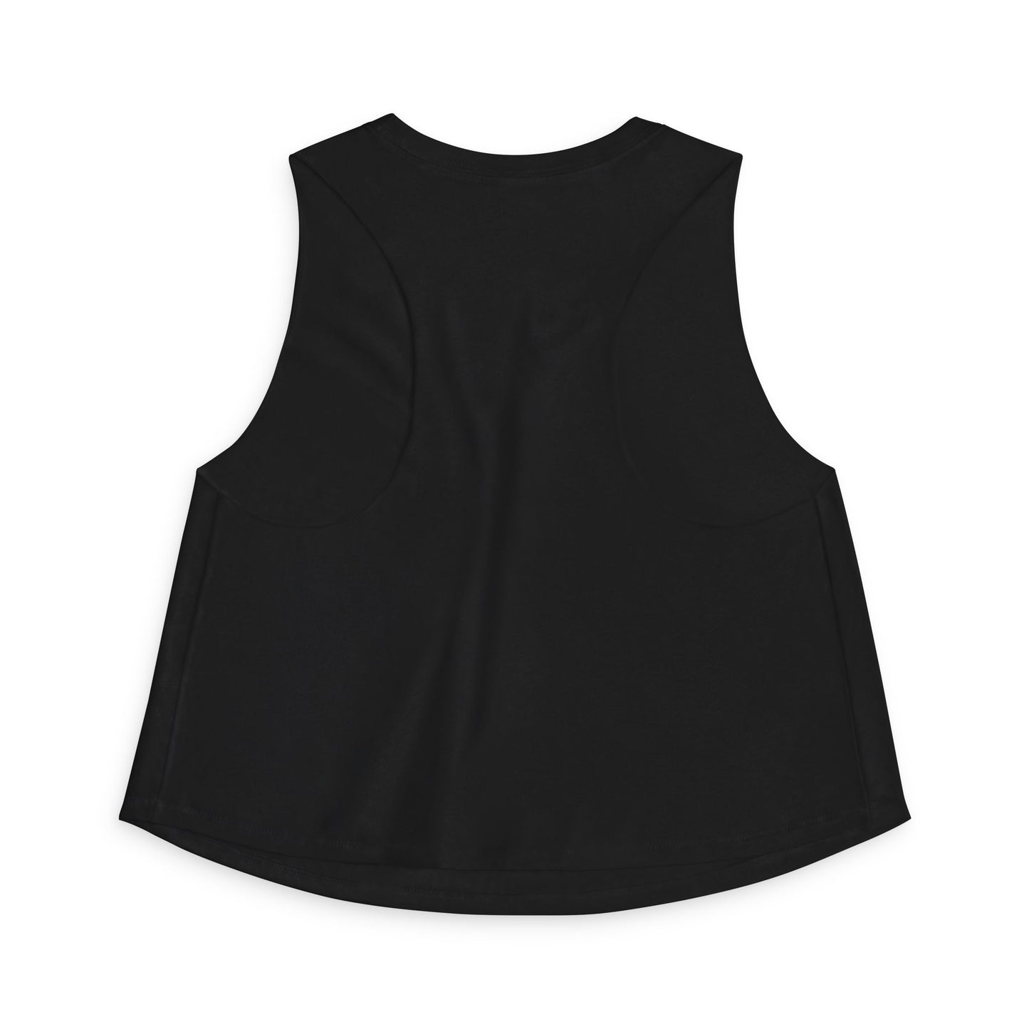 Floral Portrait Crop Top — Minimalist Botanical Art Tank