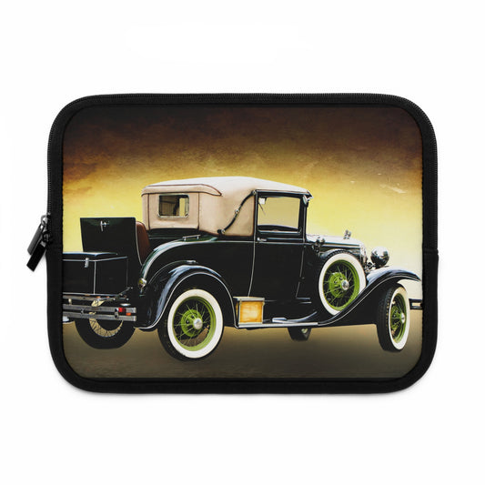 Vintage Car Laptop Sleeve - Perfect Gift for Auto Enthusiasts
