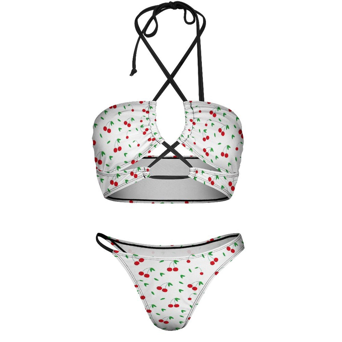 Cherry Custom Design Bikini Swimsuit