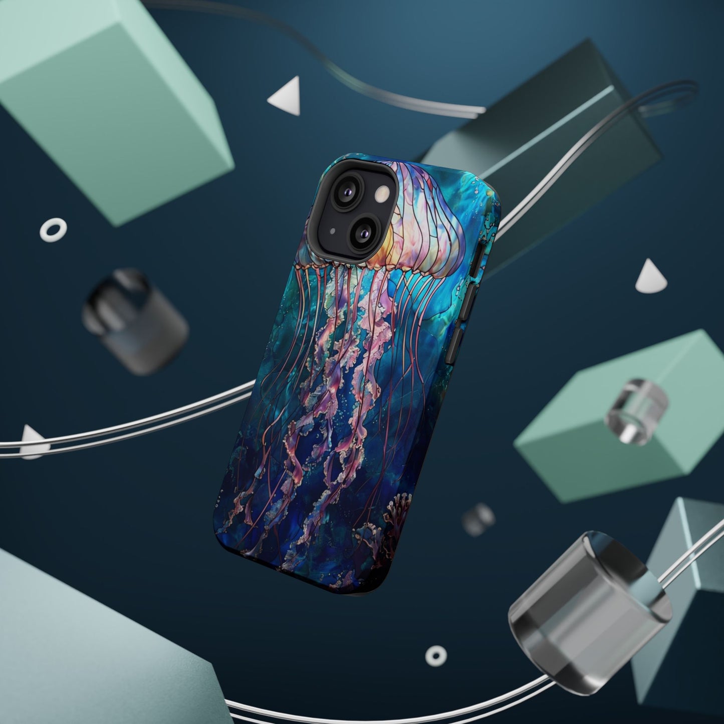 Jellyfish Ocean Magnetic Impact Phone Case