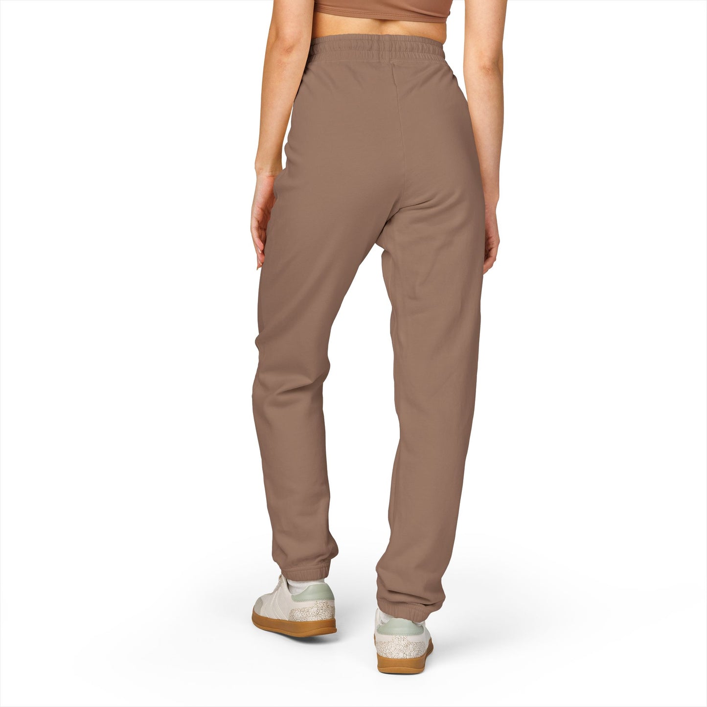 Sweatpants — Colorful Cosmic Cat Graphic "Pet Me" Joggers