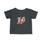 Ice Cream Letter J Infant Tee, Cute Baby Shirt, Kids Birthday Gift, Summer Outfit, Personalized Toddler Gift