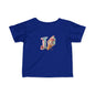 Cute Ice Cream Initial Infant Tee, Baby Shirt, Toddler Clothing, Summer Outfit, Personalized Gift, Kids Apparel