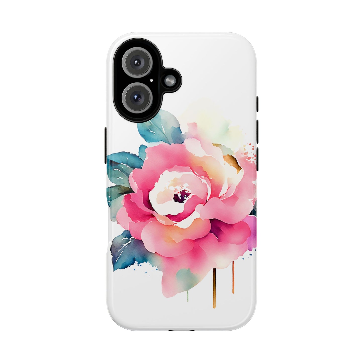 Floral Phone Case - Vibrant Rose Design