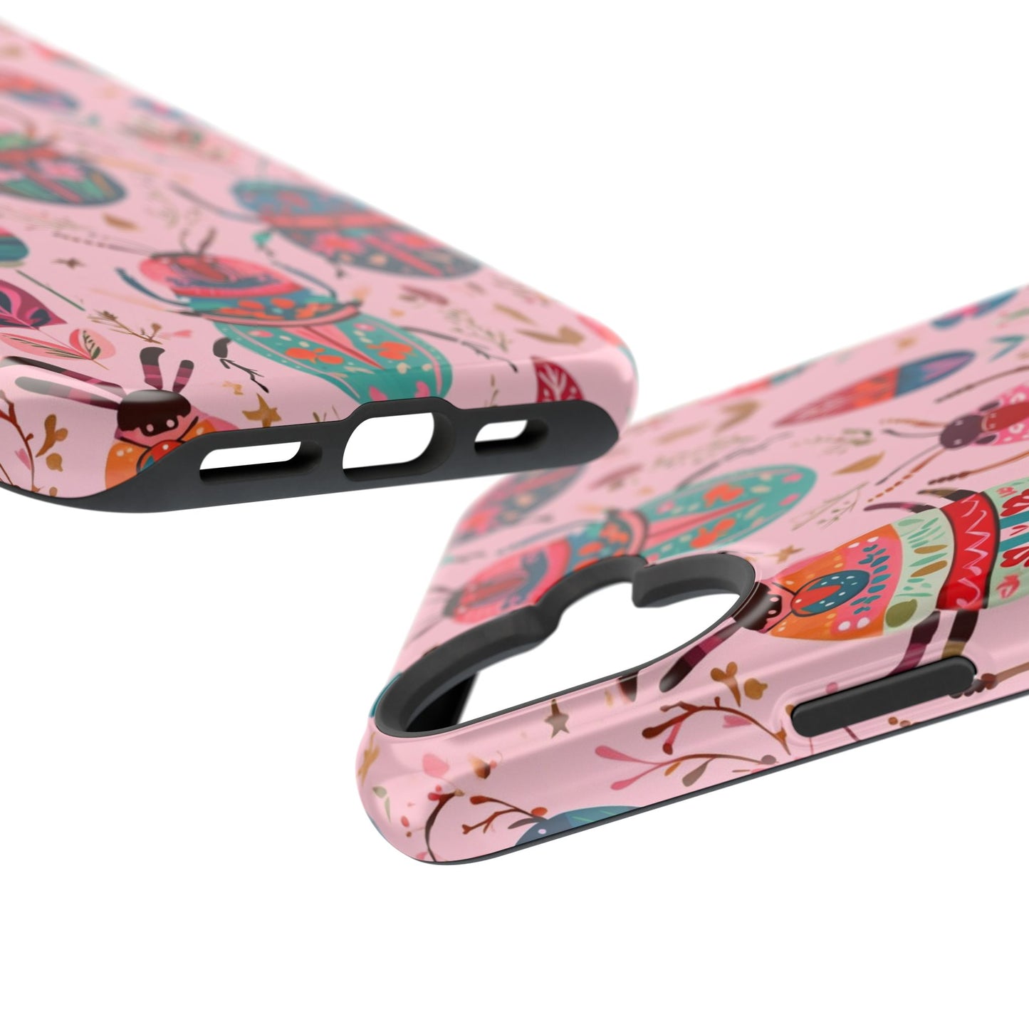 Phone Case — Colorful Boho Beetle Magnetic Impact-Resistant Cover