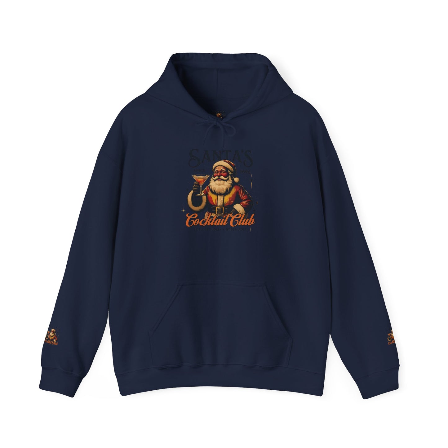 Cozy Holiday Sweatshirt, Perfect Christmas Gift, Santa's Cozy Crew, Winter Comfort Wear, Unisex Hoodie, Festive Apparel