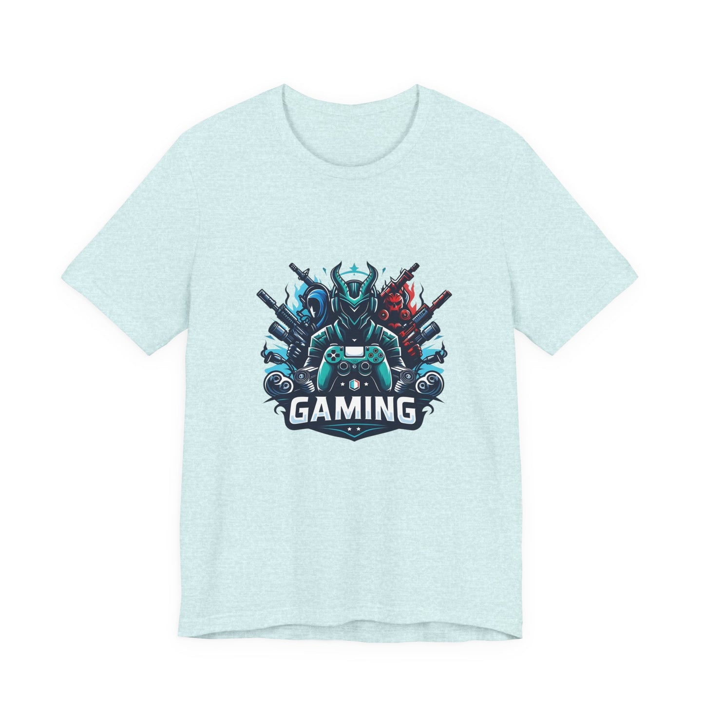 Gaming Controller Emblem Tee — Esports Gamer Graphic T-Shirt
