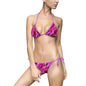 Stylish Women's Bikini Swimsuit, Tie-Dye Bathing Suit, Summer Swimwear, Beach Ready, Pool Party Essential, Perfect for Vacation