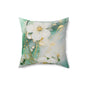 Elegant Floral Throw Pillow