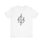 Musical Notes Tee - Perfect for Music Lovers, Casual Wear, Concerts, Festivals, Unique Gift Idea