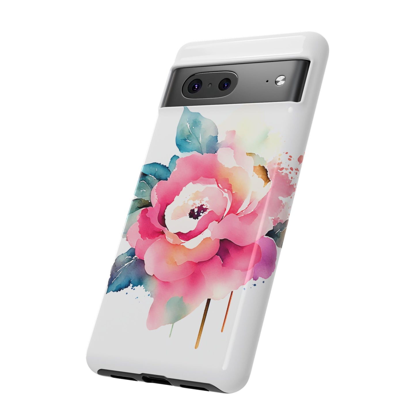 Floral Phone Case - Vibrant Rose Design