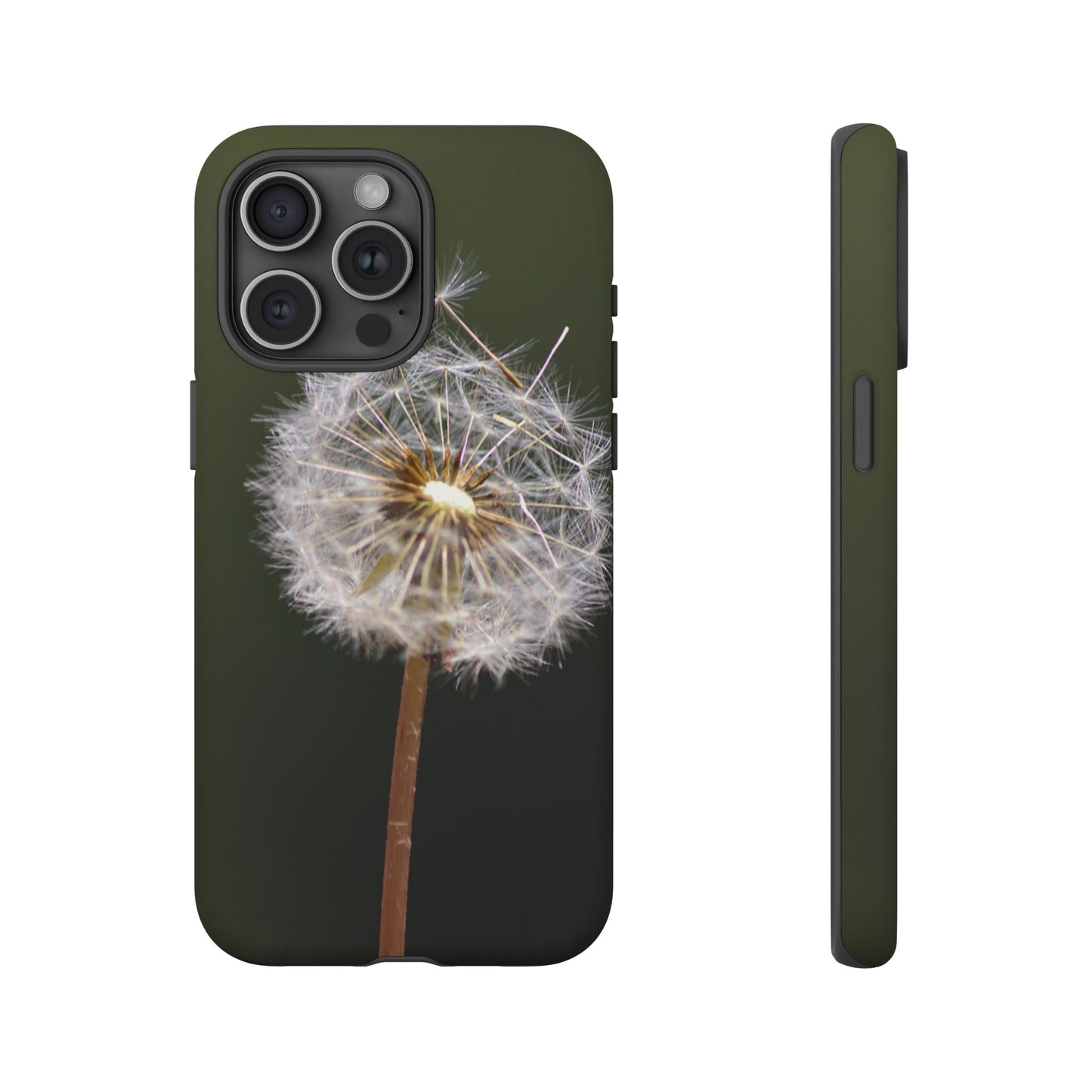 Dandelion Photo Tough Case — Protective Floral Phone Cover