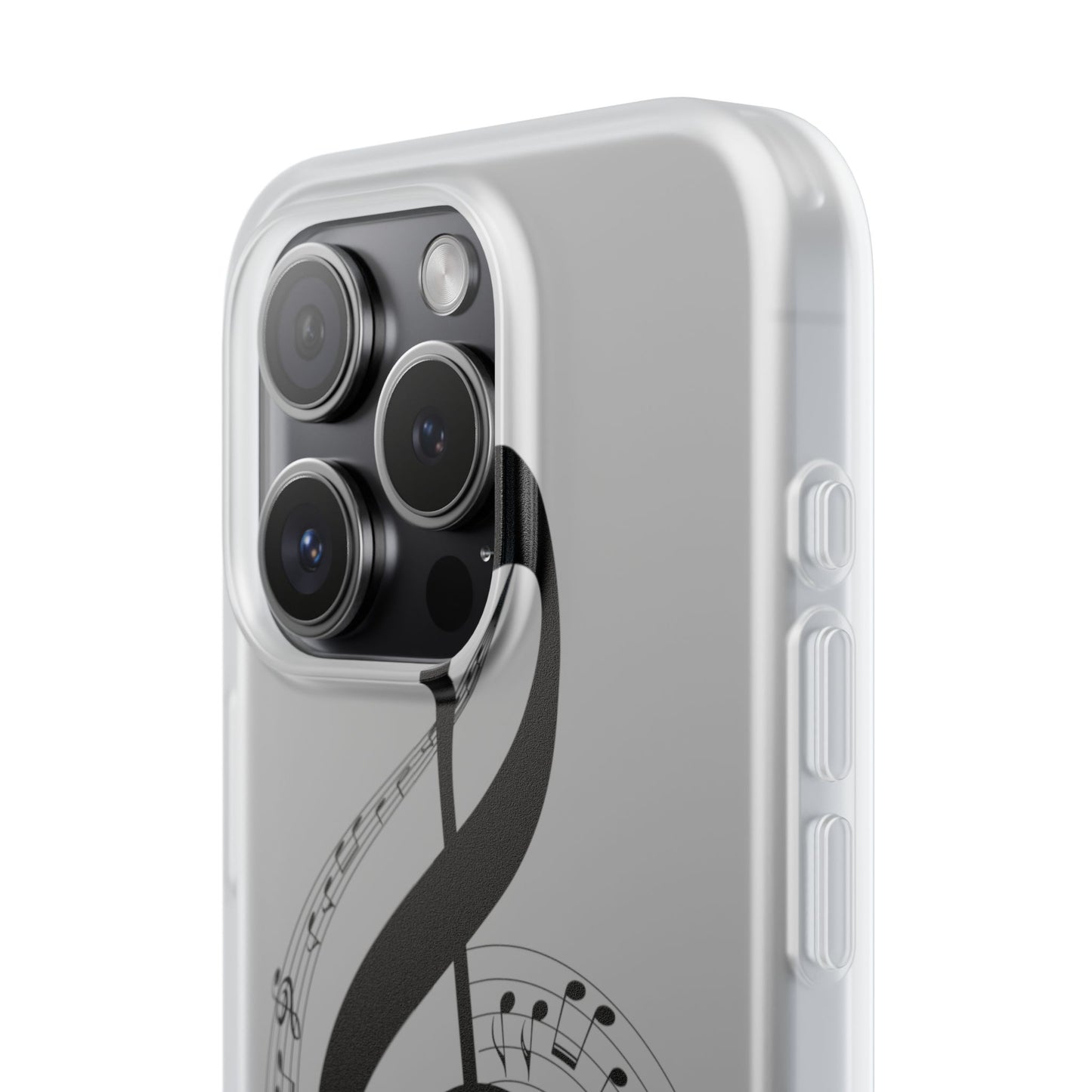 Phone Case — Musical Treble Clef Design