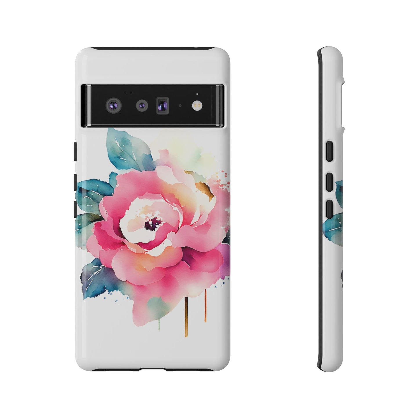 Floral Phone Case - Vibrant Rose Design