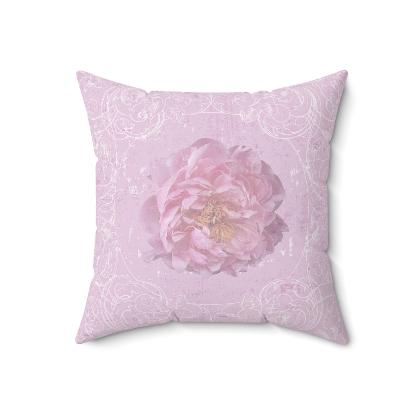 Spun Polyester Square Pillow