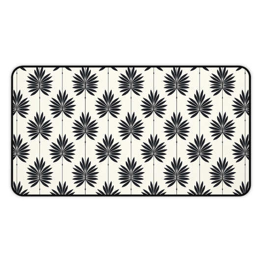 Stylish Leaf Pattern Desk Mat for Home Office Decor
