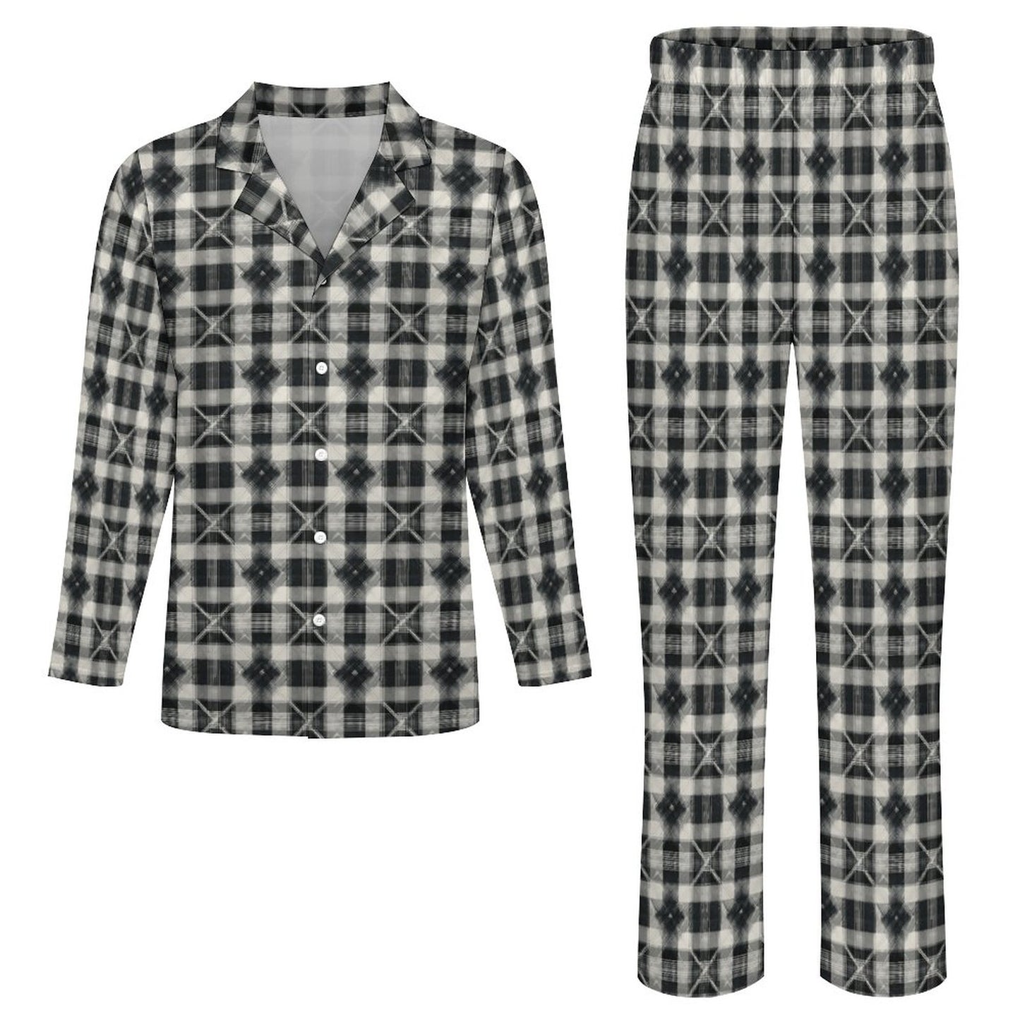 Men's Long-Sleeve Pajama Set