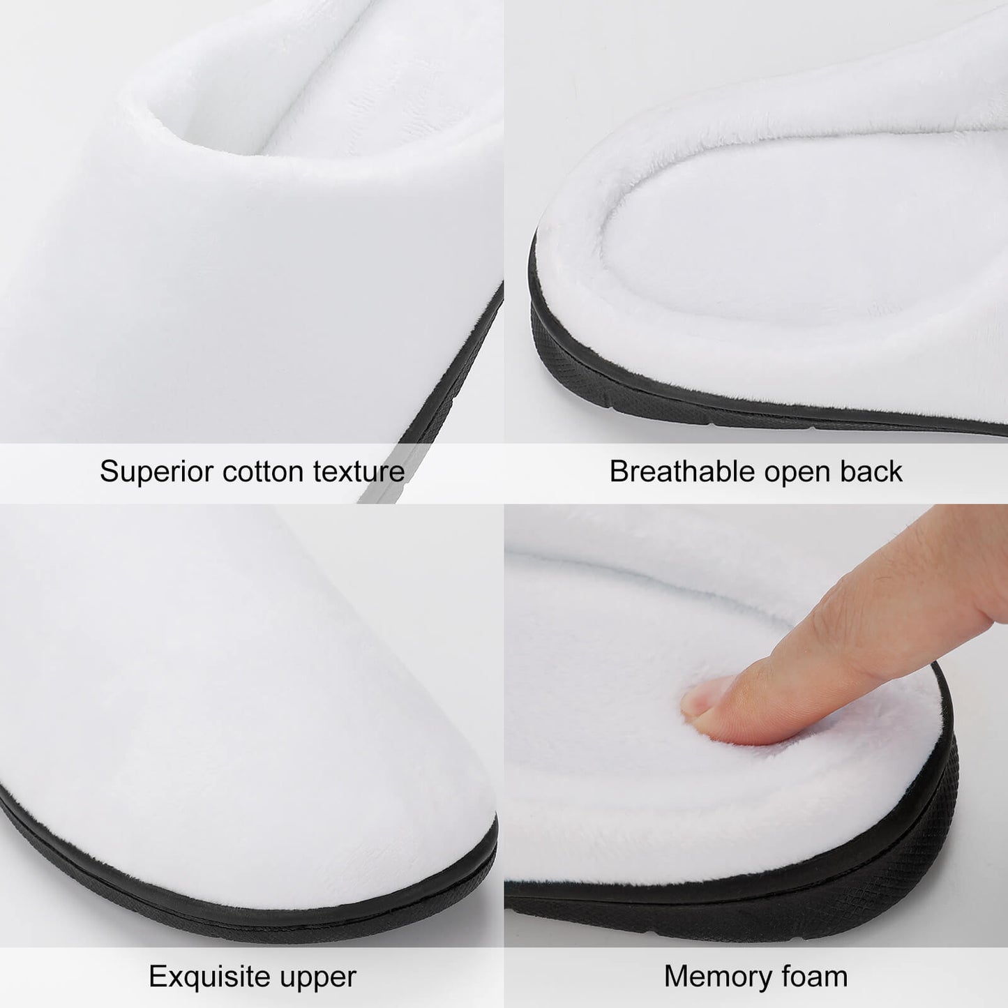 Custom Women's Cotton Slippers for Indoor Wear