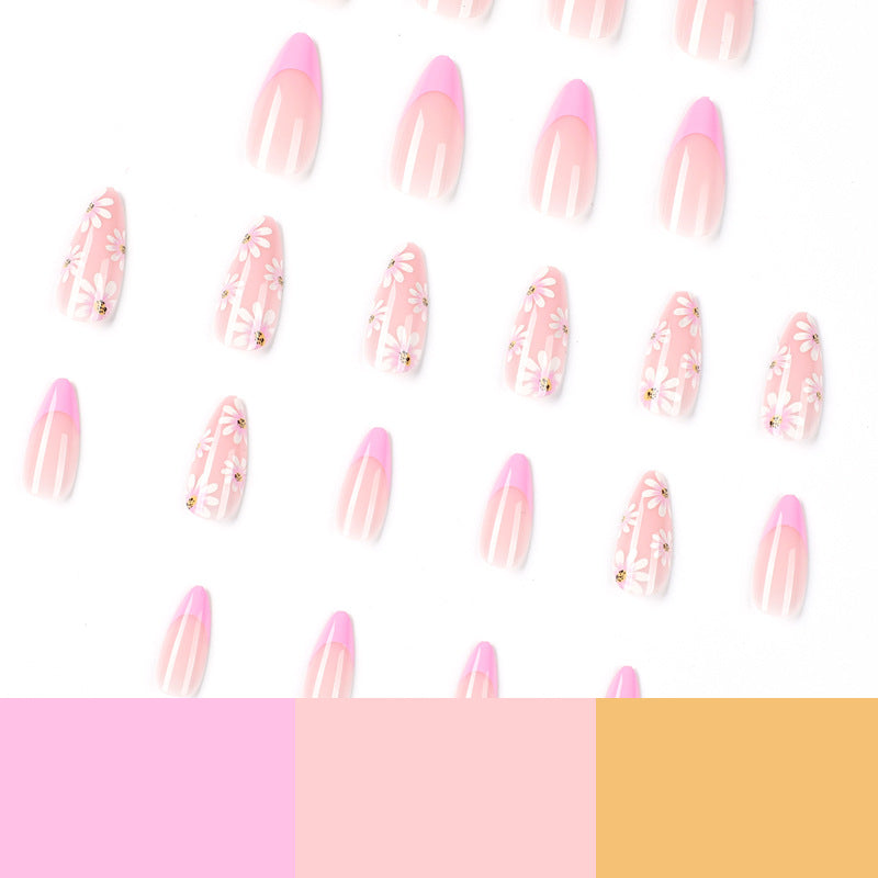 Press on nails wholesale Press on nails, French powder edge nail piece wholesale Press on nails wholesale nails – Image 4