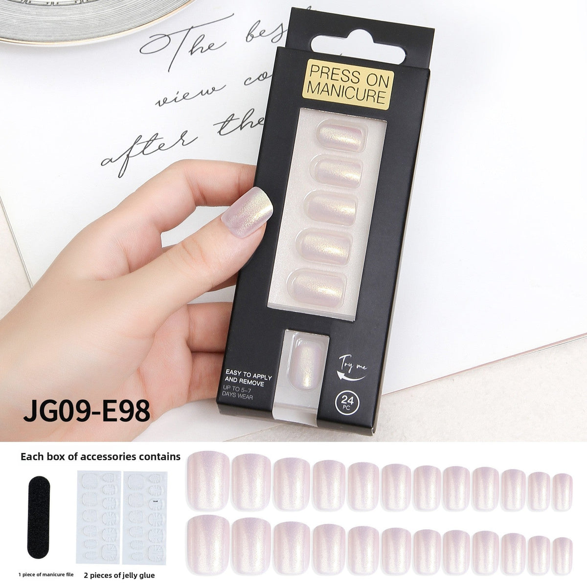 Aurora Glow Short Nail Set – Image 12