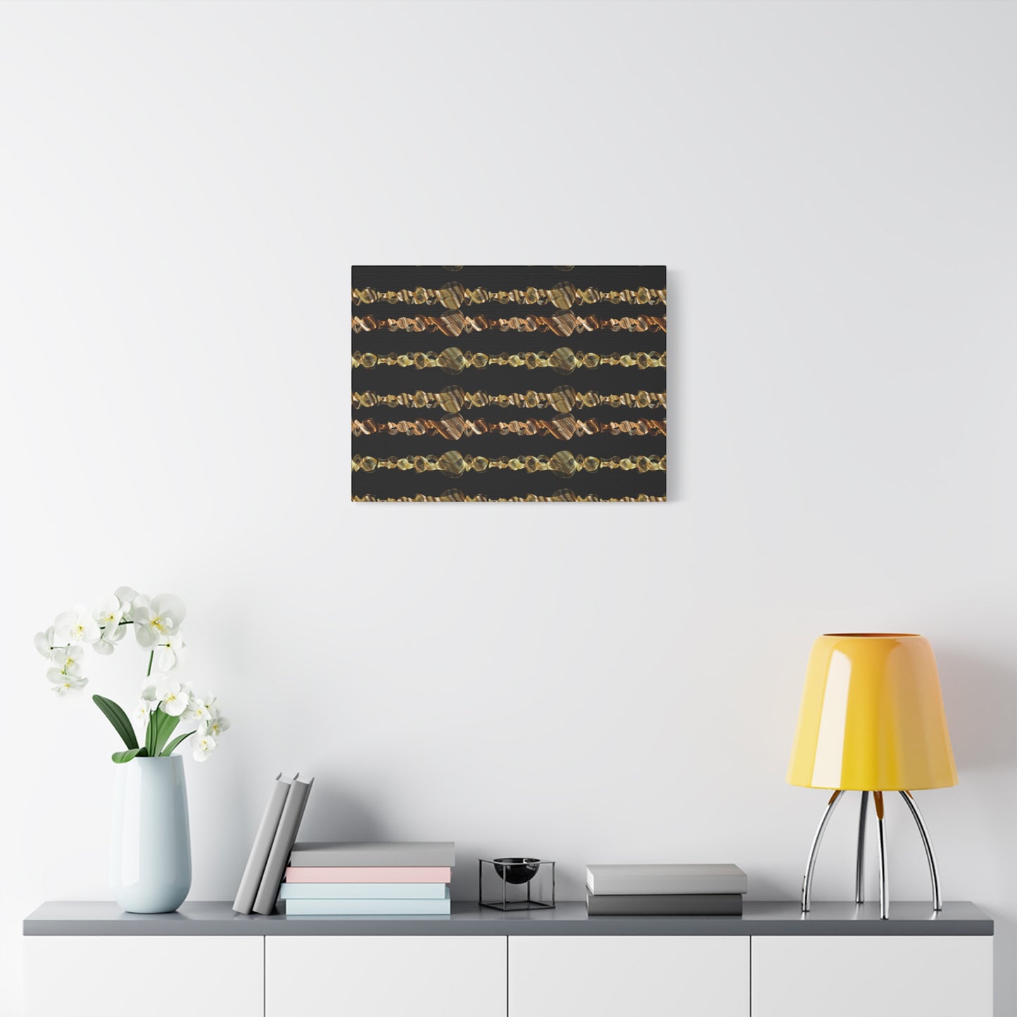 Artistic Canvas Gold and Black