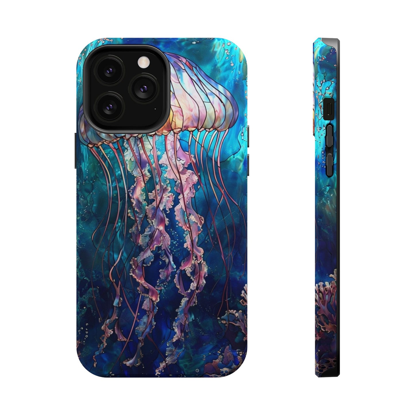 Jellyfish Ocean Magnetic Impact Phone Case