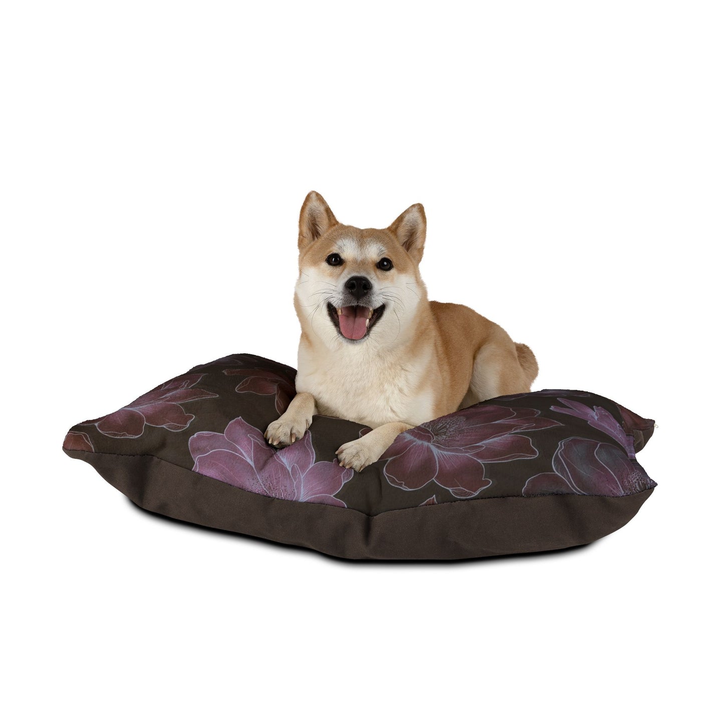 Floral Pet Bed, Cozy Dog Bed, Cat Bed with Floral Design, Pet Furniture, Dog Lover Gift, Home Decor for Pets