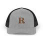 Letter R  Snapback Trucker Cap Hat