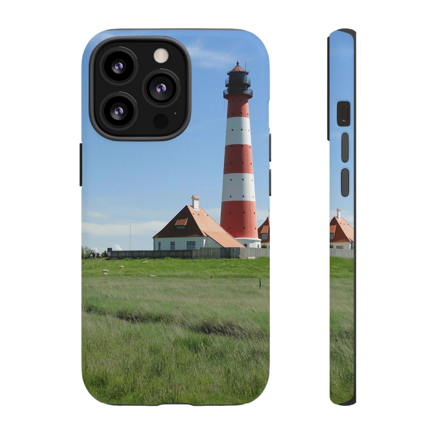 Lighthouse Phone Case - Coastal Vibes, Nautical Gift, Ocean Lover Accessory, Beach Aesthetic, Customizable Design