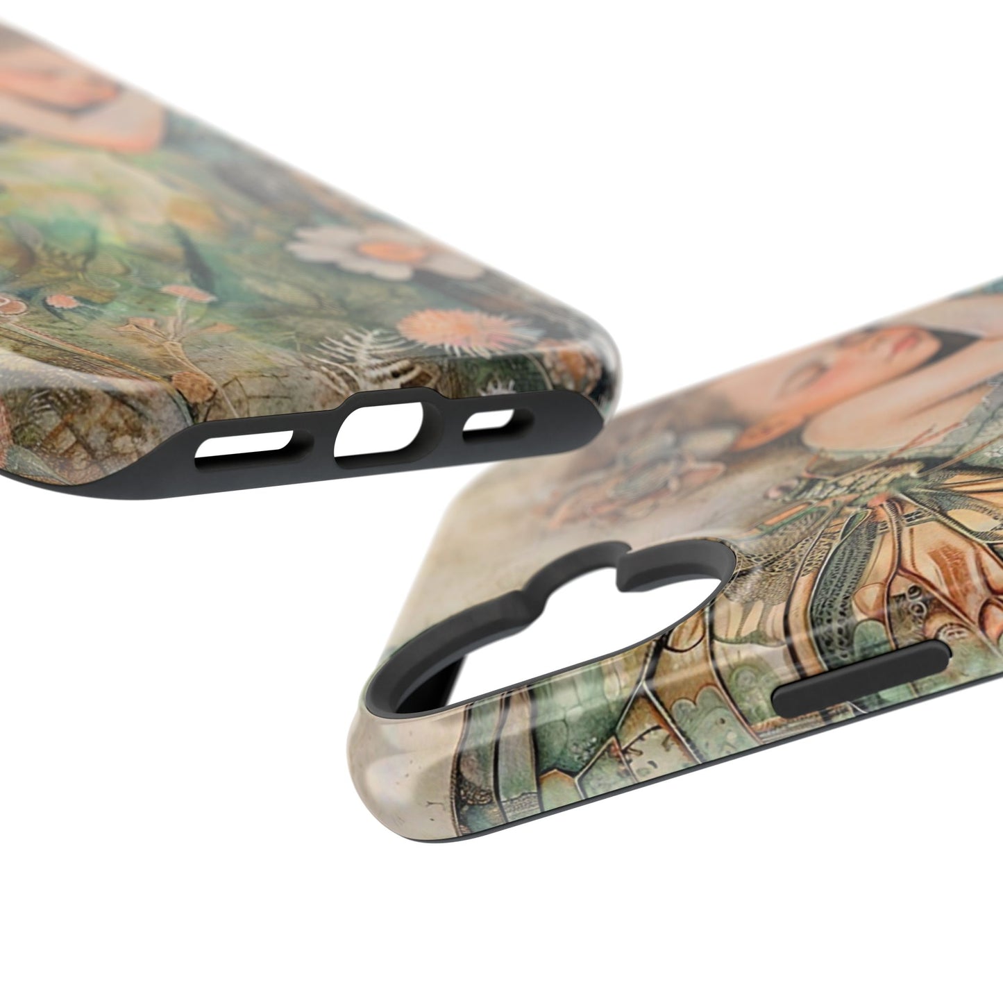 Fairy Sleeping Phone Case — Magnetic Impact-Resistant iPhone Cover