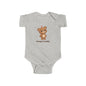 Infant Bodysuit – "Always Cuddly" Cute Teddy Bear Baby Onesie
