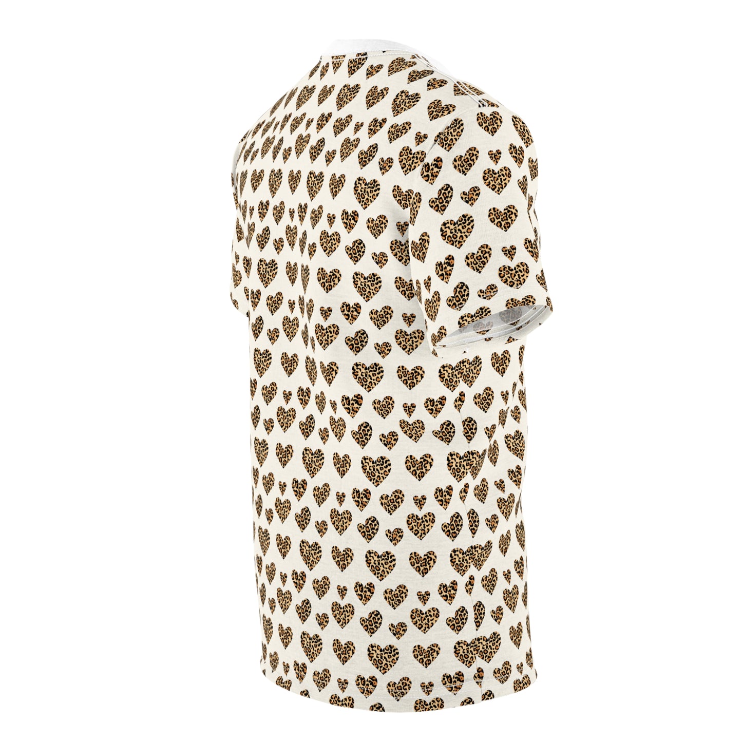 Leopard Heart All-Over Print Tee
