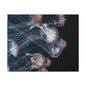 Jellyfish Swarm Matte Stretched Canvas