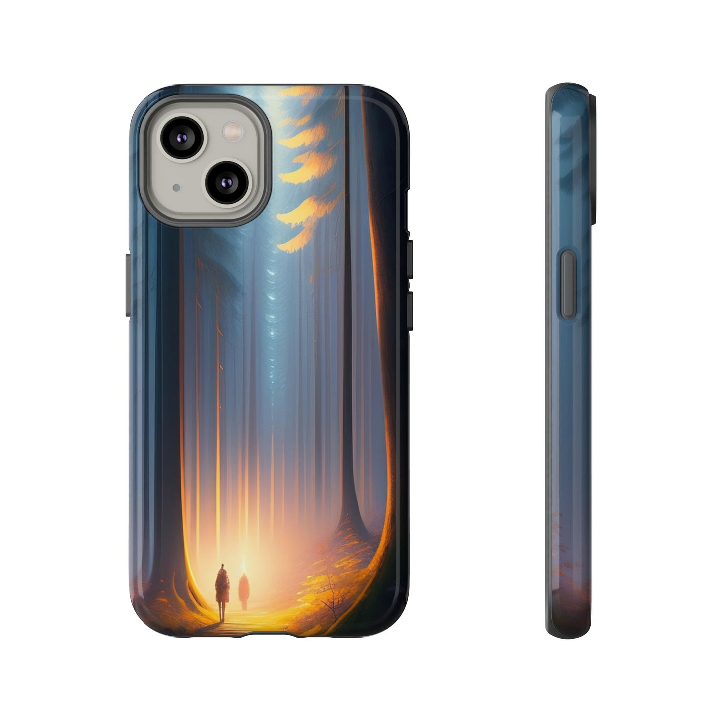 Phone Case — Mystical Forest Nightscape Protective Tough Case
