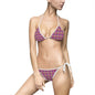 Vibrant Women's Bikini Swimsuit, Colorful Swimwear for Beach, Vacation, Pool Party, Summer Fun, AOP Style