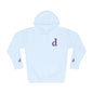 Floral Initial Unisex Fleece Hoodie | Cozy Casual Wear, Gifts for Her, Monogrammed Hooded Sweatshirt, Fall Fashion, Birthday Present