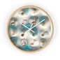 Musical Notes Wall Clock - Home Decor for Music Lovers, Gift for Musicians