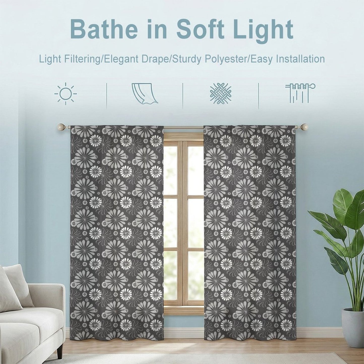 Sheer Curtain