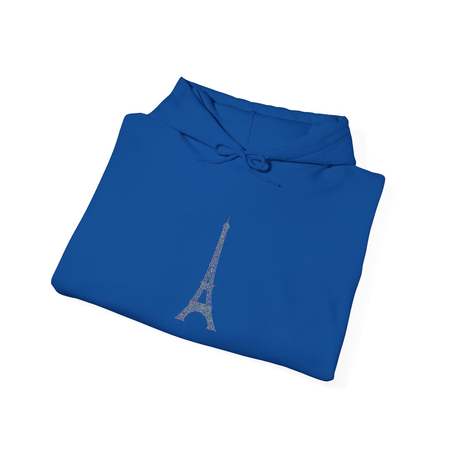 Parisian Style Hoodie - Cozy Unisex Sweatshirt with Eiffel Tower Design, Travel Gift, Streetwear, Casual Wear, Vacation Vibe