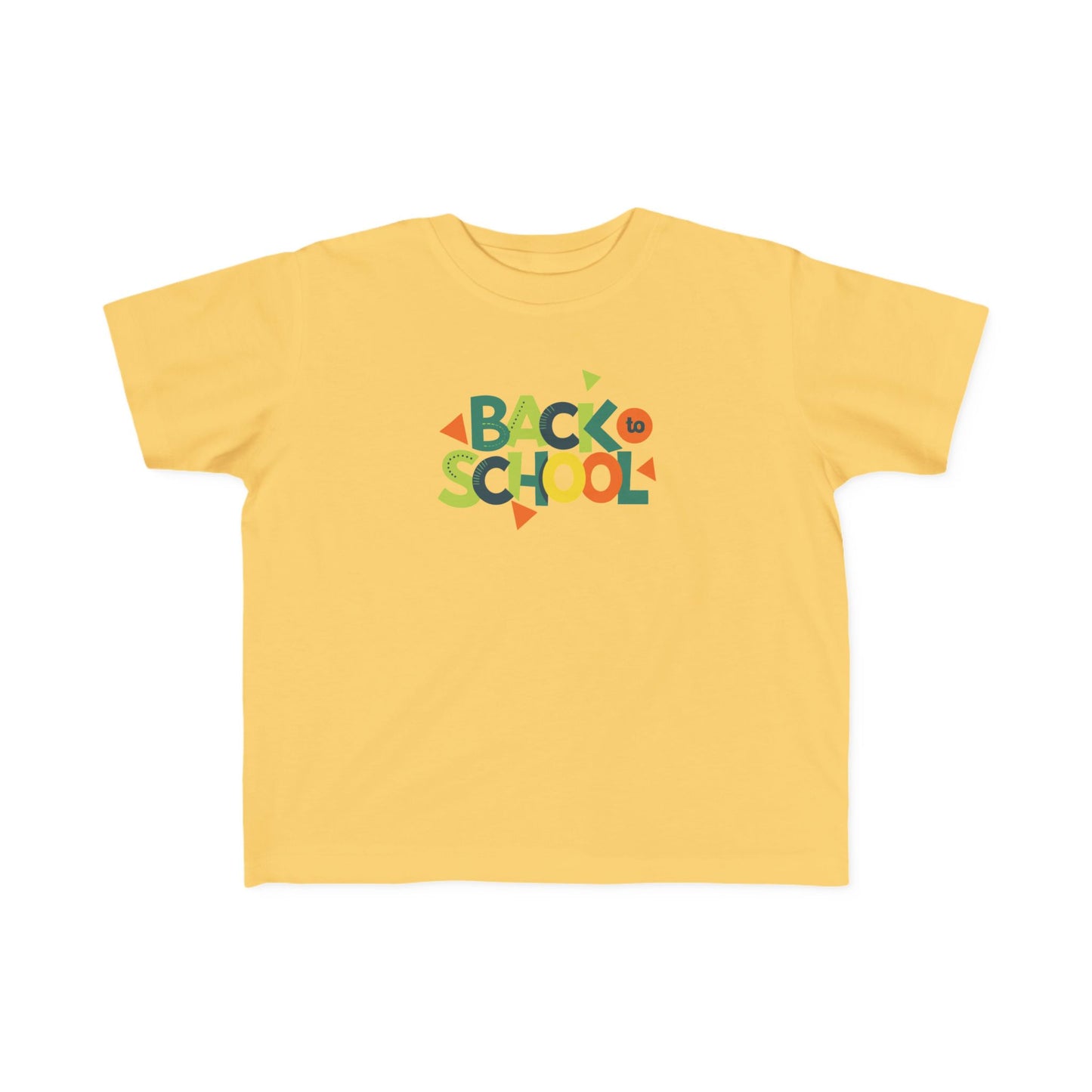 Colorful Toddler Tee - Perfect for Back to School