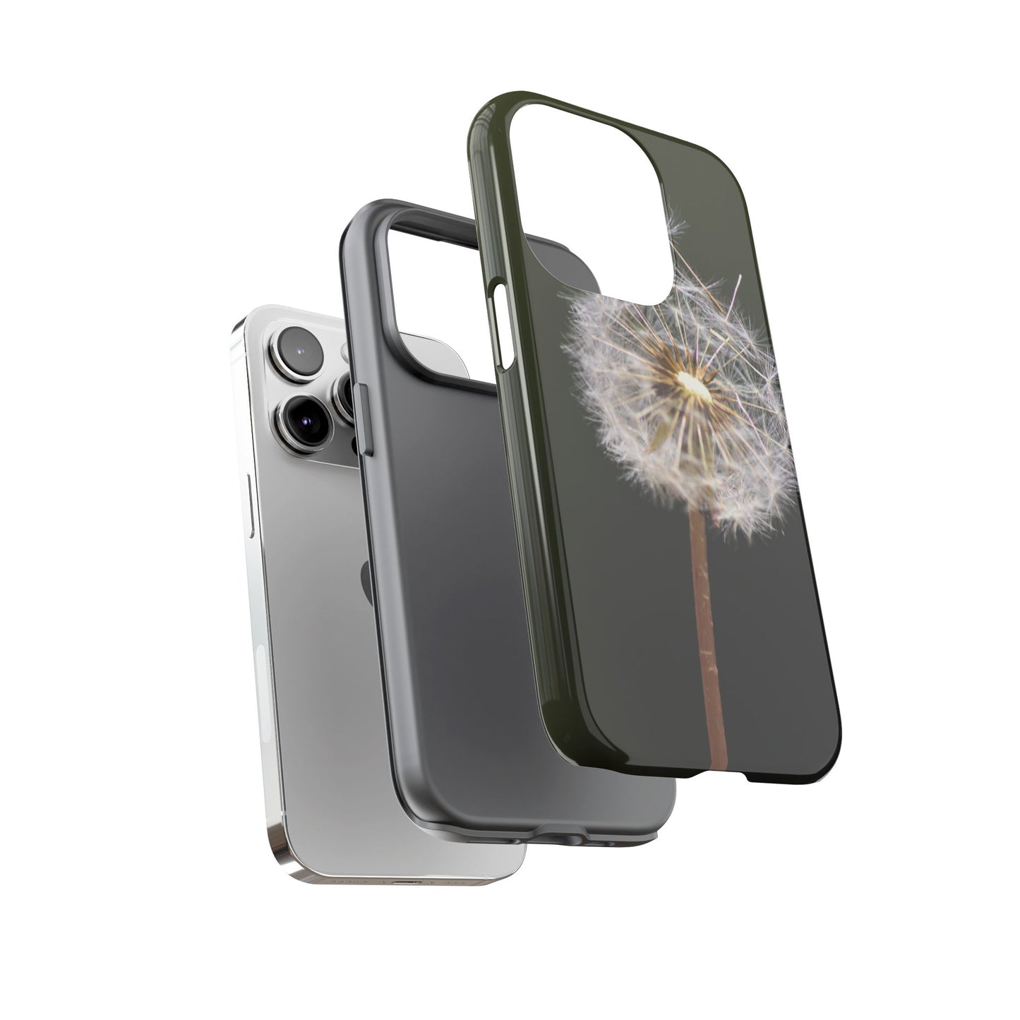 Dandelion Photo Tough Case — Protective Floral Phone Cover