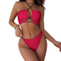 Red Custom Design Bikini Swimsuit