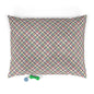 Cozy Plaid Pet Bed for Cats and Dogs, Comfortable Dog Bed, Soft Pet Cushion, Modern Pet Furniture, Stylish Dog Bed